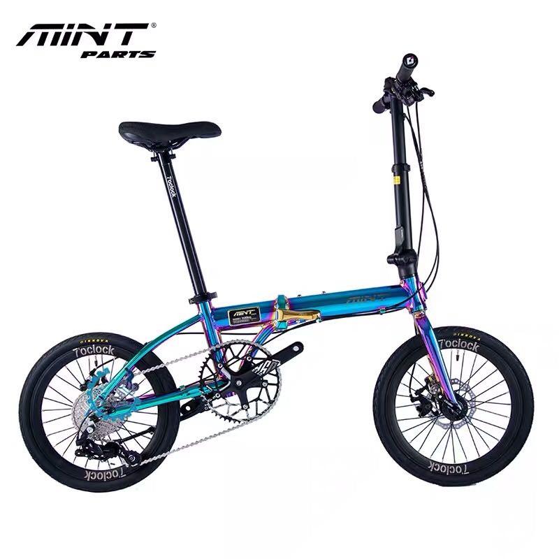Mint 摺 車 Mint T9B 碟煞摺疊車 16吋 9速